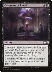 Covenant of Blood from Magic 2015 (M15)