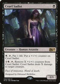 Cruel Sadist from Magic 2015 (M15)