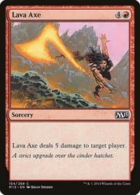 Lava Axe from Magic 2015 (M15)