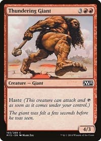 Thundering Giant from Magic 2015 (M15)