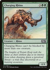 Charging Rhino from Magic 2015 (M15)