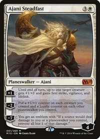 Ajani Steadfast from Magic 2015 (M15)
