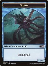 Squid Token from Magic 2015 (M15)