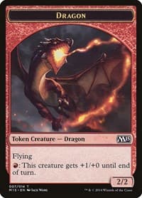 Dragon Token from Magic 2015 (M15)
