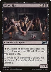 Blood Host from Magic 2015 (M15)