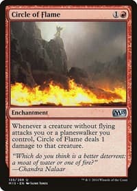 Circle of Flame from Magic 2015 (M15)