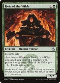 Heir of the Wilds from Khans of Tarkir