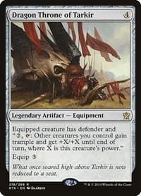Dragon Throne of Tarkir from Khans of Tarkir