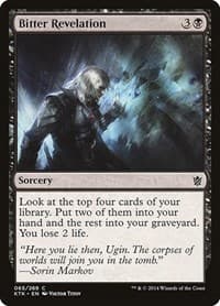 Bitter Revelation from Khans of Tarkir