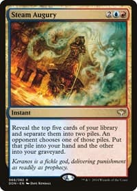 Steam Augury from Duel Decks: Speed vs. Cunning