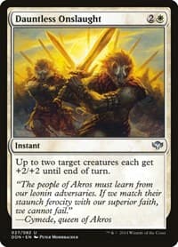 Dauntless Onslaught from Duel Decks: Speed vs. Cunning