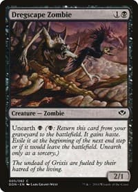 Dregscape Zombie from Duel Decks: Speed vs. Cunning