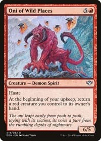 Oni of Wild Places from Duel Decks: Speed vs. Cunning