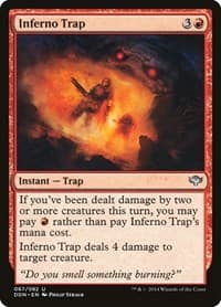 Inferno Trap from Duel Decks: Speed vs. Cunning