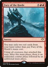 Fury of the Horde from Duel Decks: Speed vs. Cunning