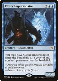 Clever Impersonator from Khans of Tarkir