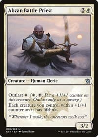 Abzan Battle Priest from Khans of Tarkir