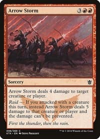 Arrow Storm from Khans of Tarkir