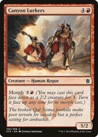 Canyon Lurkers from Khans of Tarkir