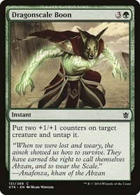 Dragonscale Boon from Khans of Tarkir