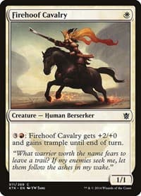 Firehoof Cavalry from Khans of Tarkir