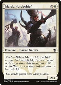 Mardu Hordechief from Khans of Tarkir