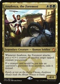 Anafenza, the Foremost from Prerelease Cards
