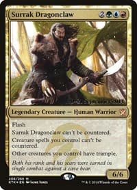 Surrak Dragonclaw from Prerelease Cards