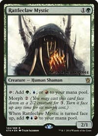 Rattleclaw Mystic from Prerelease Cards