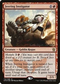 Jeering Instigator from Prerelease Cards