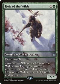 Heir of the Wilds from Game Day & Store Championship Promos