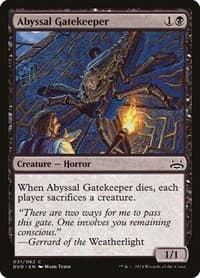 Abyssal Gatekeeper from Duel Decks: Anthology