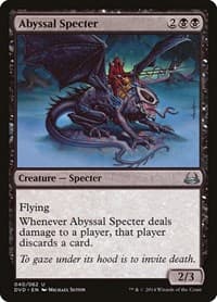 Abyssal Specter from Duel Decks: Anthology