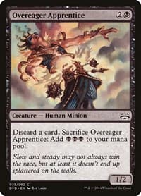Overeager Apprentice from Duel Decks: Anthology