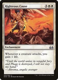 Righteous Cause from Duel Decks: Anthology