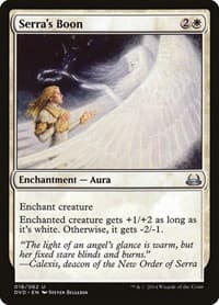 Serra's Boon from Duel Decks: Anthology