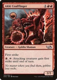 Akki Coalflinger from Duel Decks: Anthology