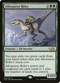 Allosaurus Rider from Duel Decks: Anthology