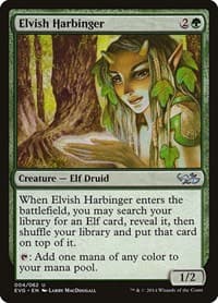 Elvish Harbinger from Duel Decks: Anthology