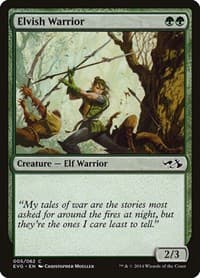 Elvish Warrior from Duel Decks: Anthology