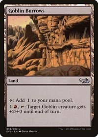 Goblin Burrows from Duel Decks: Anthology