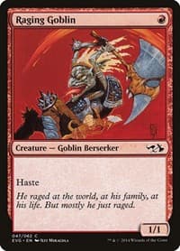 Raging Goblin from Duel Decks: Anthology