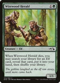 Wirewood Herald from Duel Decks: Anthology