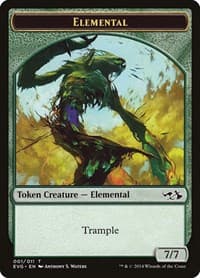 Elemental Token from Duel Decks: Anthology