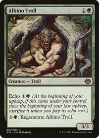 Albino Troll from Duel Decks: Anthology