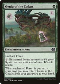 Genju of the Cedars from Duel Decks: Anthology