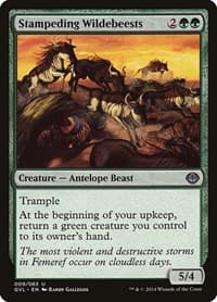 Stampeding Wildebeests from Duel Decks: Anthology