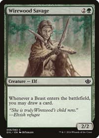 Wirewood Savage from Duel Decks: Anthology