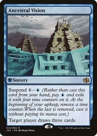 Ancestral Vision from Duel Decks: Anthology