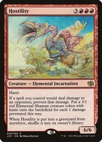 Hostility from Duel Decks: Anthology